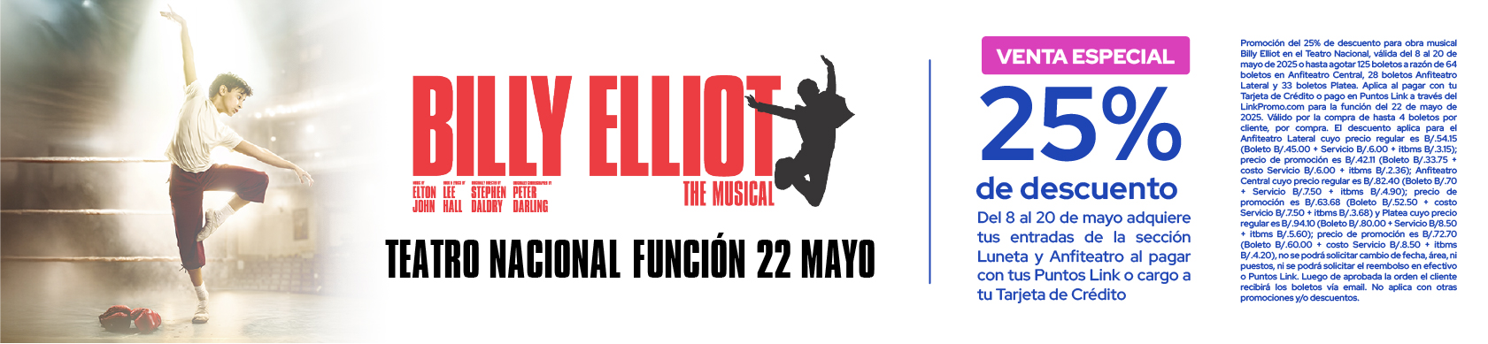 Obra Musical Billy Elliot