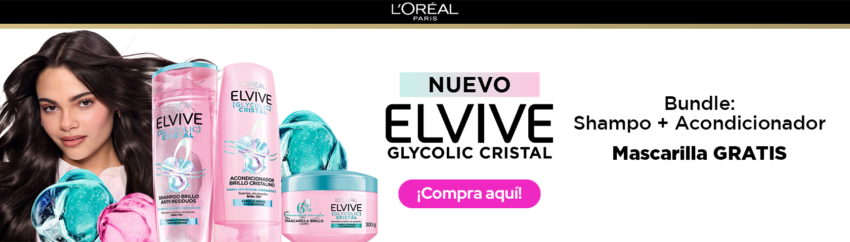 L'oreal Elvive Glyco Crystal Bundle