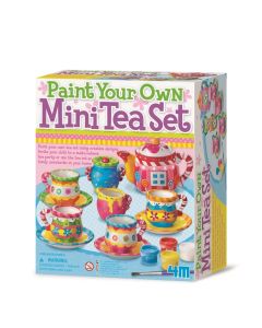 4m Mini Juego de Té Pinta Tu Propio Té