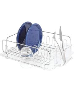 Interdesign Escurridor de Platos de Acero Inoxidable