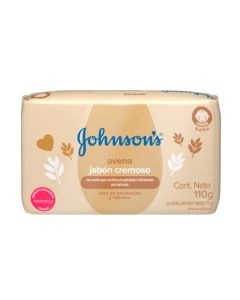 Johnson and Johnson Jabón Cremoso de Avena 110 gr