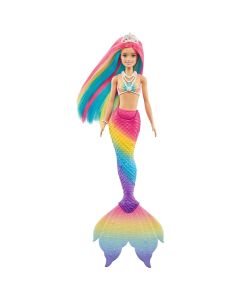 Barbie Dreamtopia Sirena Arcoíris Mágico