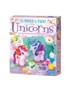 4M Pintura y Moldes Unicornios 3D