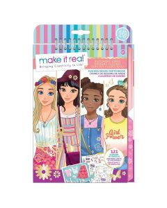 Make It Real Cuaderno de Bocetos de Diseño de Moda
