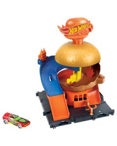 Hot Wheels City Tienda de Hamburguesas
