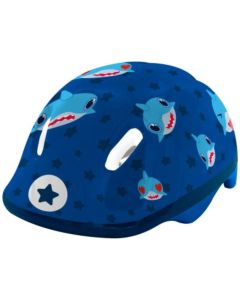 Casco 3D con Funda Peluche Sharky