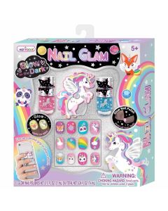 Hot Focus Set Juego para Uñas Nail Glam Unicornio