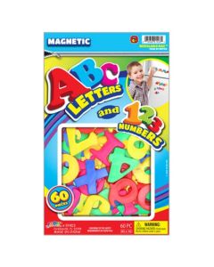 Ja Ru Magnetic Abc Letters & 123 Numbers