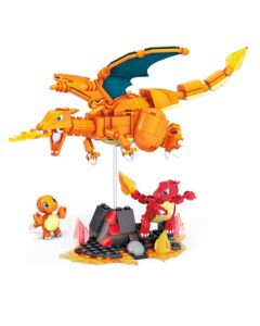 Mattel Mega Construx Pokémon Evolución de Charmander