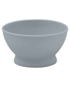 Plato de Silicona para Bebé - Gris