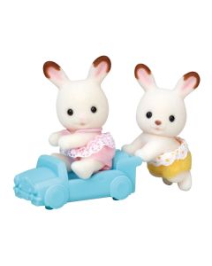Sylvanian Families Gemelos Conejo Chocolate