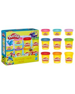 Play-Doh - Arcoíris brillante 9 pack