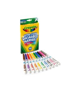 Crayola Marcadores Metálicos Punta Fina - Modelo: 5878510002
