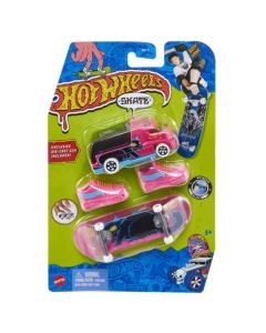 Hot Wheels Patineta y Carro Morado