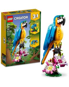 Lego Creator 3 in 1 Exotic Parrot to Frog to Fish 31136