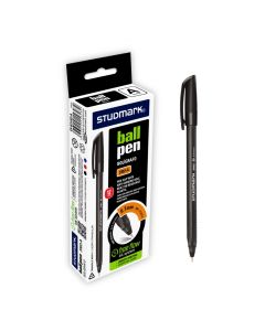 Studmark Bolígrafo Triangular 0.7 Mm Negra - 12 Piezas - Modelo: St03102a