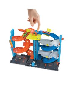 Hot Wheels City Transforming Race Tower Playset