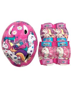 Set de Casco y Protecciones Trixie Junior