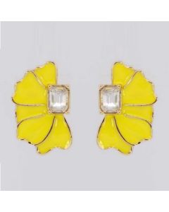 Fci Aretes Pequeños de Flor - Yellow - Modelo: 25E3049