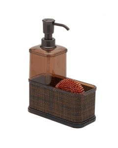 Hds Trading Dispensador de Jabón con Soporte de Esponja 18.6 oz Sd37691