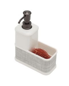 Hds Trading Dispensador de Jabón con Soporte de Esponja 18.6 oz Sd37692