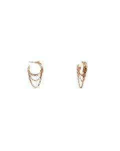 Its Sense Aretes de Argolla - Gold - Modelo: ME20282