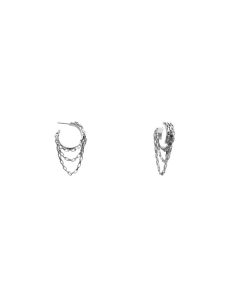 Its Sense Aretes de Argolla - Silver - Modelo: ME20282