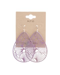 Mto Aretes para Dama - Lavanda - Modelo: Qe28185