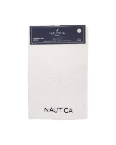 Nautica Alfombra de Baño 50 x 80 cm Blanco