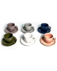 Gibson Home Juego de Platillos y Espresso - 12 Piezas
