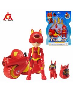 Figuras Matt's Pet Mobile & Pup E