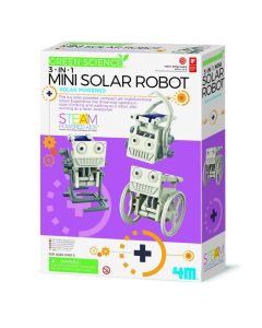 4M Mini Solar Robot 3 in 1