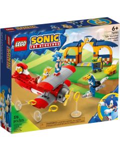 Lego Taller y Avión Tornado de Tails - 376 Piezas