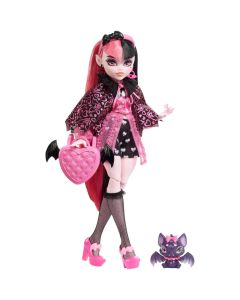 Mattel Monster High Monster High Draculaura con Accesorios y Mascota