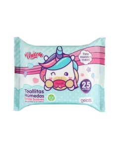Gelatti Wipes Unicornio 25 Unidades - Modelo: Gela52609