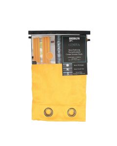 Generica Set de Cortinas 38 x 90" - 2 Piezas - Modelo: BLBC90EM-YL