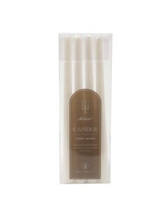 Generica Set de Velas Blancas 12" - 4 piezas