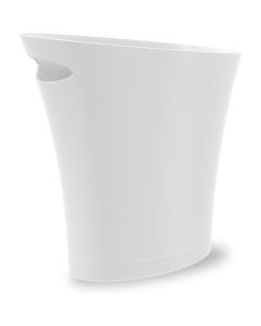 Umbra Basurero Skinny Can 2 Gal Blanco