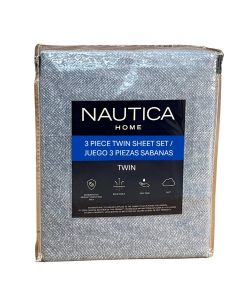 Nautica Juego de Sábanas Twin Modelo: NSH3-P-TWIN