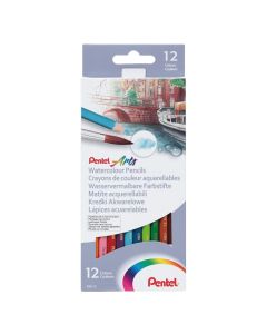 Pentel Lápices de Colores - Caja de 12 - Modelo: Cb9-12u