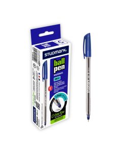 Studmark Bolígrafo Triangular 1.0 Mm Azul - 12 Piezas - Modelo: St03101c