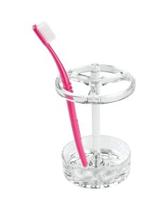 Interdesign Porta Cepillos de Dientes Transparente