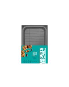 Bakers Secret Set de Bandejas para Hornear - 4 Piezas