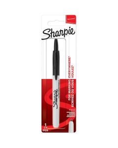 Sharpie Marcador Permanente Punta Fina Retráctil Negro - Modelo: 1011053