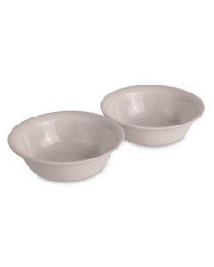 Sterilite Set de Tazón 49 Oz Gris - 2 Piezas