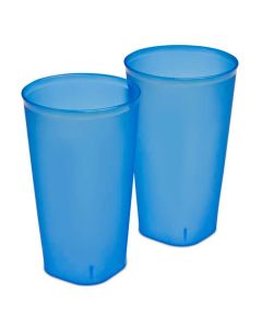 Sterilite Set de Vasos 32 Oz Azul - 2 Piezas