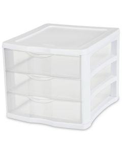 Sterilite Organizador de 3 Cajones