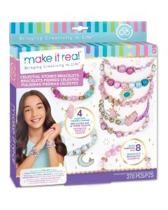 Make It Real Kit de Pulseras de Piedras Celestiales