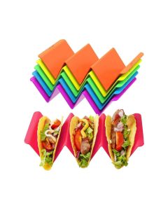 Hds Trading Soporte Plástico para Tacos 4 Piezas