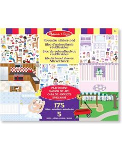 Melissa and Doug Libro de Pegatinas Reutilizables